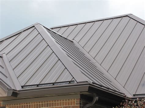 hip roof metal roofing